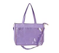 Mujeres JK Precioso Bolso De Mensajero Lindo Hombro Adolescente Estilo Universitario Dolor Bolso Niñas Bandolera Transparente Chica Estilo Japonés Hombro Estudiante Lona Dolor Mujeres Crossbody