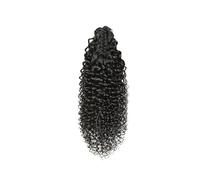 Mujeres Kinky Curly Claw Clip Ponytail Extensions Human Hair In Pony Tails Brazilian Remy Wave 10"-30" For Woman Diario(18inches)