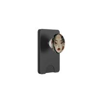 Mujeres místicas japonesas y árbol de Cerezo Kanji japonés PopSockets PopWallet para MagSafe