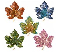 Mujeres Multicolor Animal Broche Pins Set Vintage esmalte cristal strass señoras magnífico animal broche para sombreros cuellos bolsas baile novia