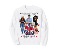 Mujeres Negras de Sangre estadounidenses y británicas Sudadera