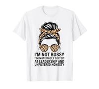 Mujeres no mandonas de liderazgo y honestidad naturalmente dotadas Camiseta