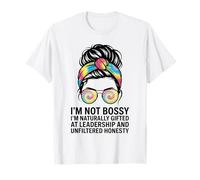 Mujeres no mandonas de liderazgo y honestidad naturalmente dotadas Camiseta