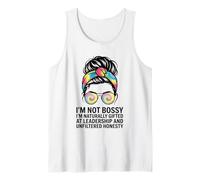 Mujeres no mandonas de liderazgo y honestidad naturalmente dotadas Camiseta sin Mangas