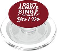 Mujeres No Siempre Canto, Oh, Espera, Sí Hago Música Profesora PopSockets PopGrip para MagSafe