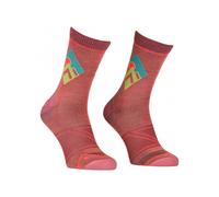 Ortovox Alpine Light Comp Mid Mujer Calcetines 42-44 Rosa subido