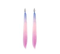 Mujeres Peluca sintética de 66 cm, con degradado cola caballo, larga, seda láser, for mujer Uso diario(PY511-26-5)