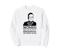 Mujeres Pertenecen RBG Ruth Bader Ginsburg Feminista Cita Meme Sudadera