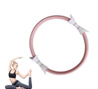 Mujeres Pilates Ring - Anillo De Fitness Ligero, Resistencia Pilates Hoop | Equipo De Ejercicio De Doble Mango Anillo De Yoga, Círculo De Pilates Flexibles Sin Deslizamiento Para Los Muslos Y Entrena
