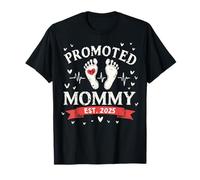 Mujeres primera vez mamá Est 2025 Nueva primera mamá promovida a mamá Camiseta