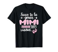 Mujeres Pronto a ser Genial Mimi 2027 Esperando mamá Camiseta