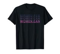 Mujeres Pueden Igualdad Feministas Niñas Mujer Día de la Mujer 2020 Camiseta
