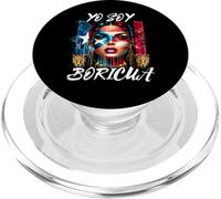 Mujeres puertorriqueñas Yo Soy Boricua Puerto Rico Bandera Hispana PopSockets PopGrip para MagSafe