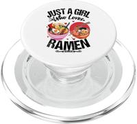 Mujeres Sólo una Chica Que ama los Fideos Ramen Lovers PopSockets PopGrip para MagSafe