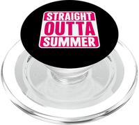 Mujeres Straight Outta Summer Back To School First Day Girls PopSockets PopGrip para MagSafe