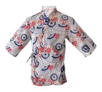 Mujeres Sushi Chef Kimono Collar Japonés Cocina Uniforme Sushi Ropa De Trabajo Abrigo Hot Pot Shop Traje
