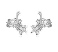 Mujeres Sweet Symmetry Star Pendientes para la boda para mujeres Fiesta de bodas