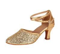 Mujeres Tacones de Baile de Baile de Baile Tacones Party Practice Practice Zapatos Latin Dance Sandals