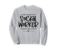Mujeres trabajadoras sociales - Lo suficientemente duro amor MSW apreciación Sudadera