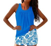 Mujeres Trajes De Baño Coreanos Dos Rebajas Short Volantes Bonitos Blanca Trikinis Colores Cuerpo Bottom Abertura Delgadas XS Estampados Gente Dibujo Jóvenes Bandage Fosforescente