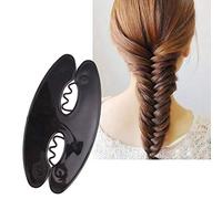 Mujeres trenzas pelo herramienta Magic Twist Roller Weave Fish Bone Hair Styling DIY Clip elegante y popularTratamiento duradero