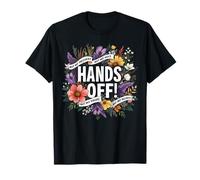 Mujeres Trump Floral Resisten No Mi Presidente Manos Fuera de la Protesta Camiseta