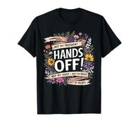 Mujeres Trump Floral Resisten No Mi Presidente Manos Fuera de la Protesta Camiseta