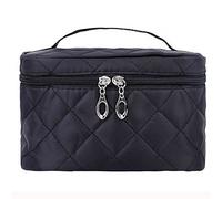 Mujeres Viajes Cosméticos Celosía Cremallera Hombres Bolsas De Maquillaje Organizador Belleza Neceser Lavado Kits De Maquillaje Estuche (Color : D, Size : 22 * 8 * 15cm)