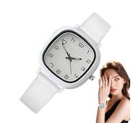 Mujeres Vigilantes Para La Enfermera - Vista De Vestimenta De Negocios Para Mujeres | Relojes De Muñeca Para | Square Silicone Band Lady Wallwatch Con Accesorios De Joyería De Lectura Fácil De