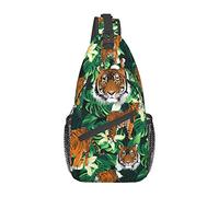 Mujeres y Hombres 3D Animal Print Casual Diagonal Chest Bag Sling Bag Travel Senderismo Bolsa