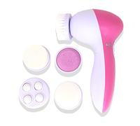 MUJGAN Cepillo de limpieza facial, cepillo eléctrico para la cara, masajeador facial eléctrico, juego de cepillos giratorios para exfoliación suave, eliminación de puntos negros, regalo para el cuidado de la piel