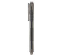 MUJI 無印良品 Bolígrafo de caligrafía japonesa, tinta negra, diseño ligero con tapa segura (1)