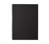 MUJI Cuaderno de papel de reciclaje doble anillo liso gris B5 (4550182109160)