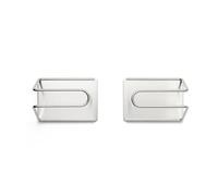 MUJI - Portarrollos de cocina magnético de acero inoxidable, diseño ajustable, imán fuerte, resistente al calor, accesorio de cocina que ahorra espacio