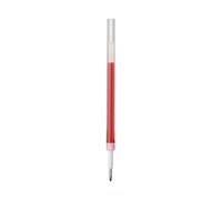 MUJI - Recambio de bolígrafo de 0,5 mm, compatible con bolígrafos retráctiles y tipo tapa. (rojo)