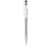 Muji"Sarasara" - Juego de 5 bolígrafos retráctiles de tinta de gel de escritura suave, color Negro 0,5 mm 02794118 0,5