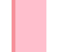 Muji styled Pink Notebook- Single lined, 80 pages
