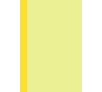 Muji Styled Yellow Notebook- Single lined, 80 pages