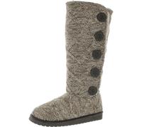 MUK LUKS Malena, Botas Mujer, Enrejado de Piedra, 40.5 EU