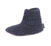 MUK LUKS Morty-Men's Ragg Wool Slipper Sock-Navy, Mocasín Hombre