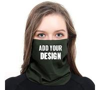 Muka 10 Bufandas Moto Personalizadas sin Costuras para la Cara Bragas Cuello para el Polvo al Aire Libre 10 x 19 Pulgada de Largo