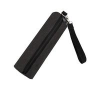 Muka Funda térmica aislada, Funda para Lata de Bebida, Bolsa Negra para Botella para Viajes Deportivos, Uso al Aire Libre