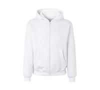 Mukua Byron Kids, Sudadera niños con cremallera y capucha, color White, Talla 9/11