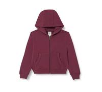 Mukua Byron Kids, Sudadera niños con cremallera y capucha, color Wine, Talla 3/4