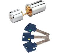 MUL-T-LOCK - Cilindro Cazis MTL600 262S+ NM MULTLOCK 3 Llaves PVC azul-CZM6PXXXXXX3PBLVA