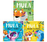 Mula and the Fly Series 3 Books Collection Set (Mula and the Fly: A Fun Yoga Story, Mula and the Snooty Monkey: A Fun Yoga Story & Mula and the Unsure Elephant: A Fun Yoga Story)