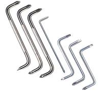 Mulaibdin 7 Piezas Destornilladores Acodados PH0/PH1/PH2/PH3/T15/T20, Destornillador de Cabeza Tipo Z/L con Imán, llave Torx con Phillips y Cabeza Plana