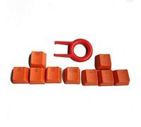 MULAIDI 9 teclas retroiluminadas para interruptores MX, teclado mecánico para juegos, juego de teclas de dirección WASD