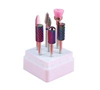 MULAIDI Taladro de uñas portátil, removedor de gel acrílico, herramientas de pulido de uñas, sistema de cuidado de uñas, brocas para uñas acrílicas