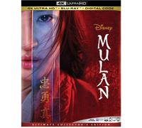 MULAN (4K UHD Blu-ray) Yifei Liu Donnie Yen Gong Li Jet Li (Importación USA)